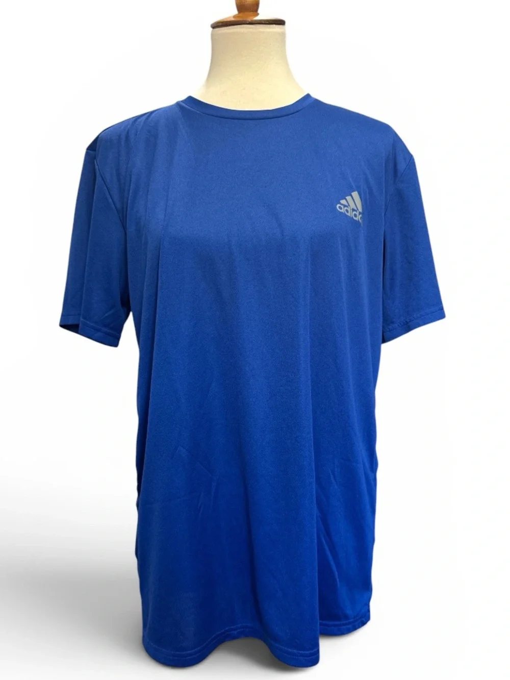 adidas Men’s Blue Short Sleeve Athletic Tee #562